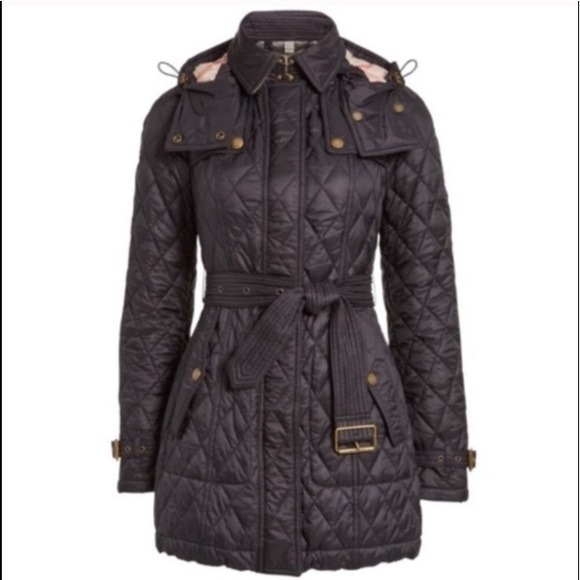 Burberry Jackets & Blazers - •Burberry Brit• Finsbridge Blk